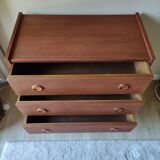 Scandinavian-style vintage teak-style commodity