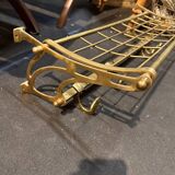 Brass train shelf