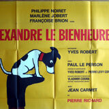 Original cinema poster "Alexander the Blessed" Yves Robert