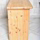 Solid pine bahut