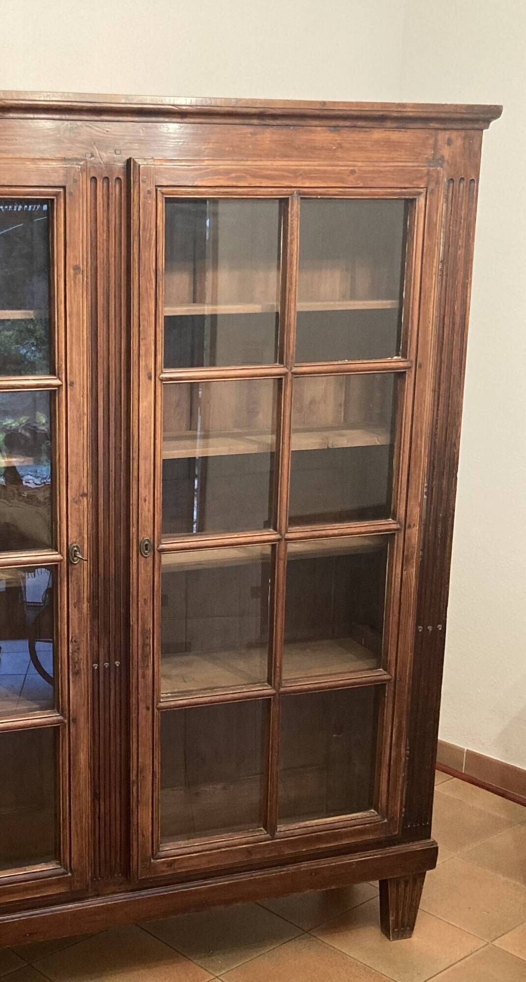 Antique library or large dresser - late 19th century - 167 x 187 x 34