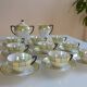 Art Deco porcelain tea or coffee set Czechoslovakia 1930