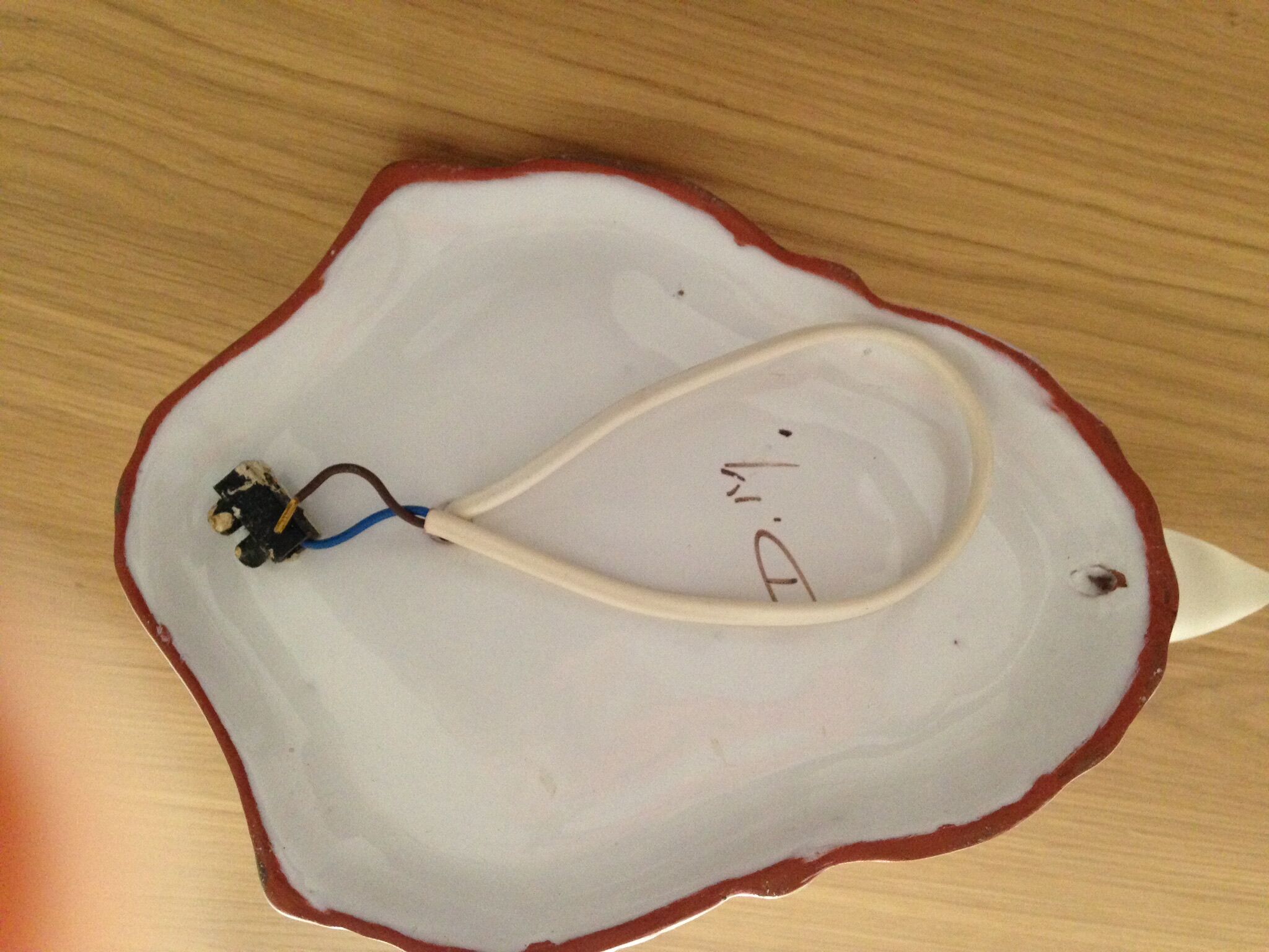 Sconce earthenware Martres