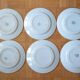 Lot of 6 plates L'Amanidnoise, Muguet collection