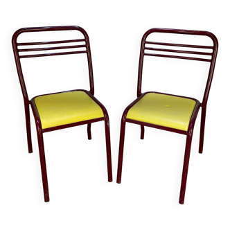 Pair of Tolix chairs