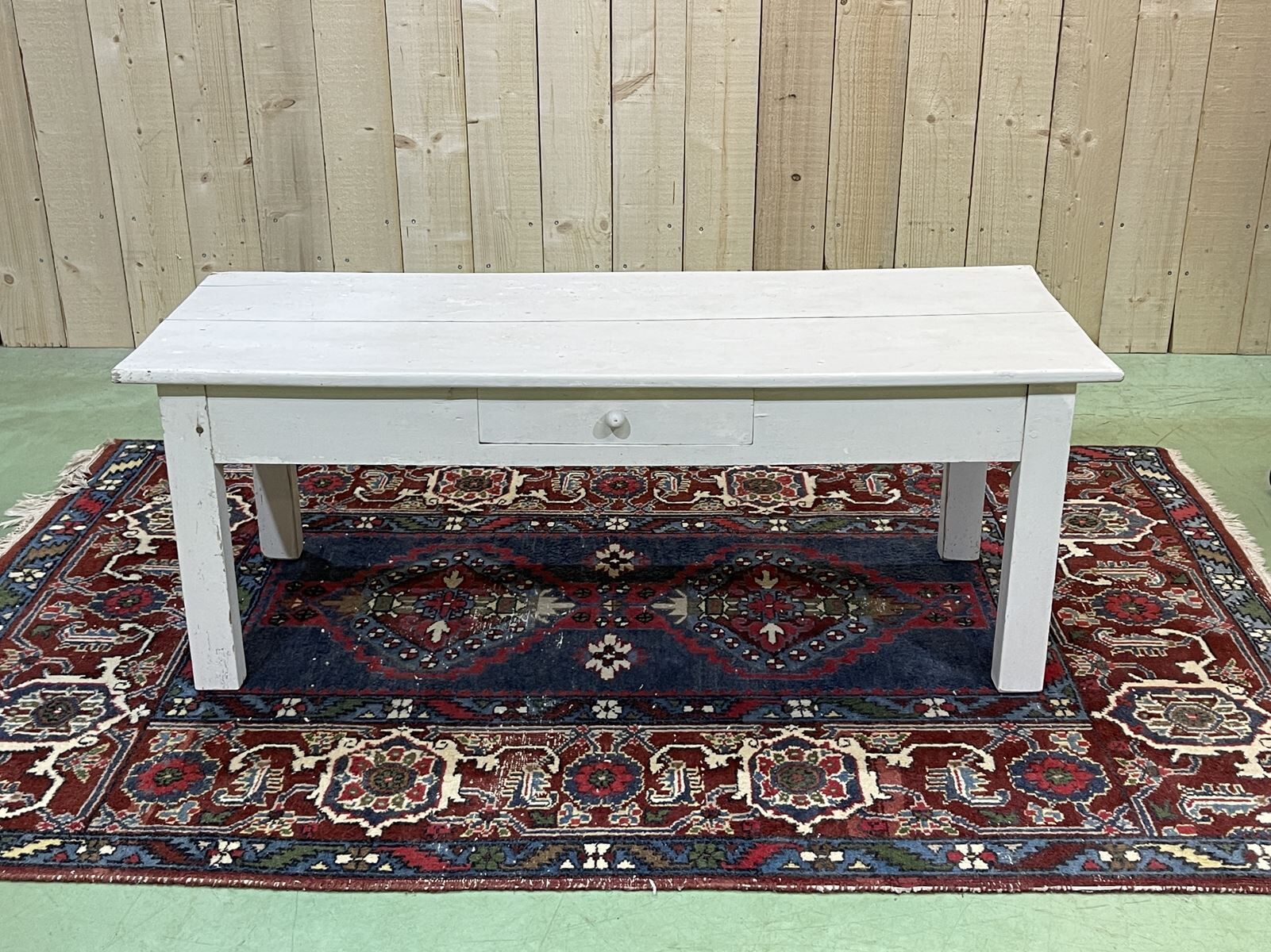 Fir coffee table - early twentieth century