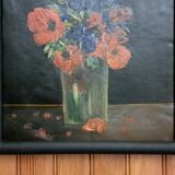 Still life around 1900, oil on canvas post-impressionism