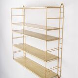 String wall shelf