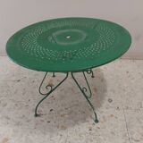 Old metal garden table