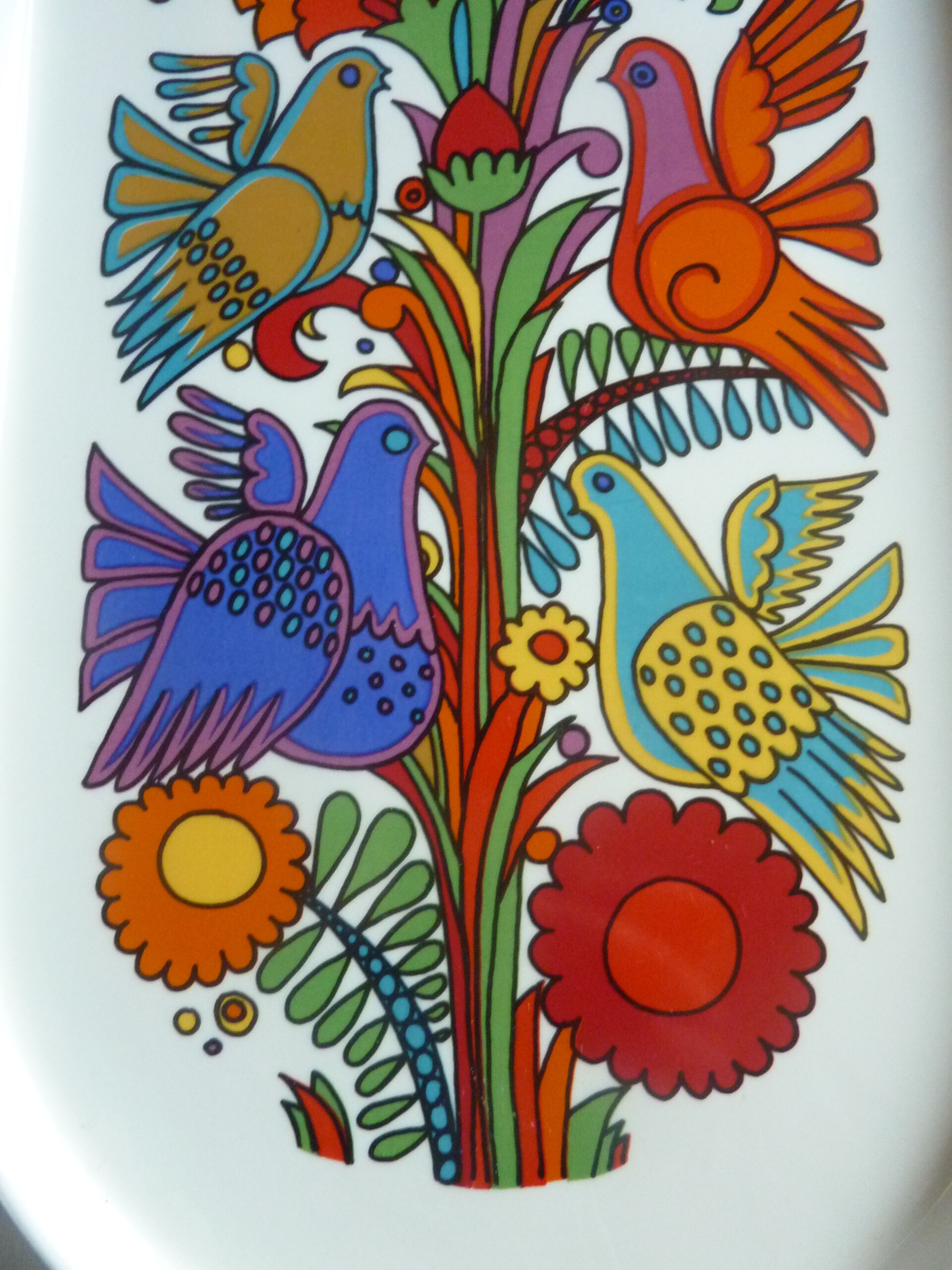 Large flat acapulco villeroy and boch 40 cm