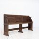 Antique French Oak Bench, 1850