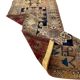 Tapis turc antique, 326 x 96 cm