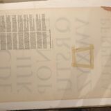 Typographic collection poster