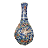 Polychrome vase eighteenth century in Delft earthenware