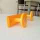 Vintage 80s wall coat rack
