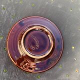 Coffee or tea service in enameled ceramic by Marius Giuge, artisan potter in Vallauris,