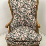 Mid-Century Modern Chippendale Style Walnut Armchair, 1960s