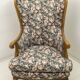 Mid-Century Modern Chippendale Style Walnut Armchair, 1960s