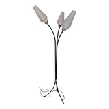 1950s metal tripod floor lamp