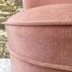 Fauteuil crapaud, chauffeuse en velours vintage