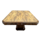Art Deco dining table in walnut veneer