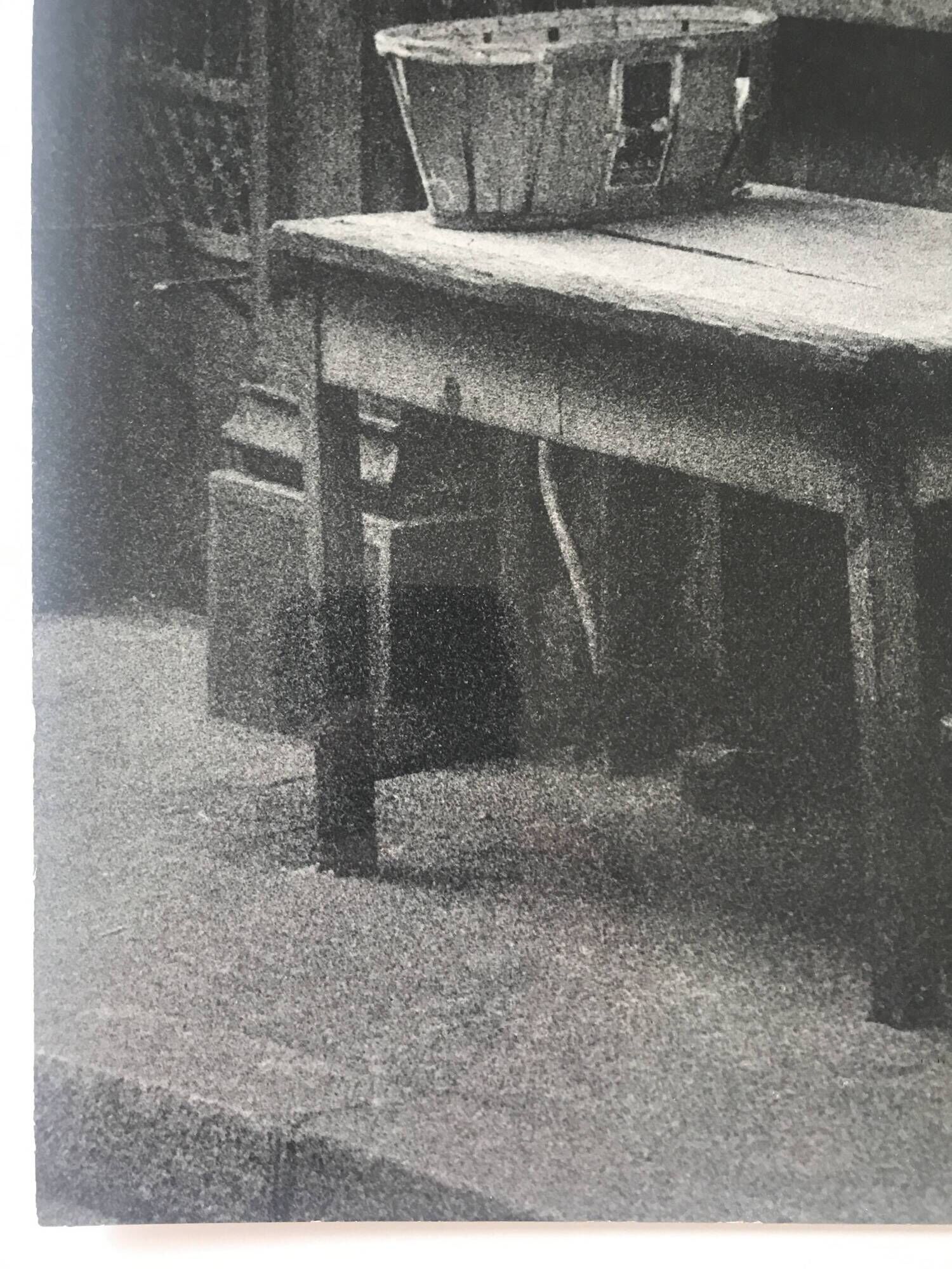 Butcher's display, 1970s/80s. Original black and white silver print on paper.
