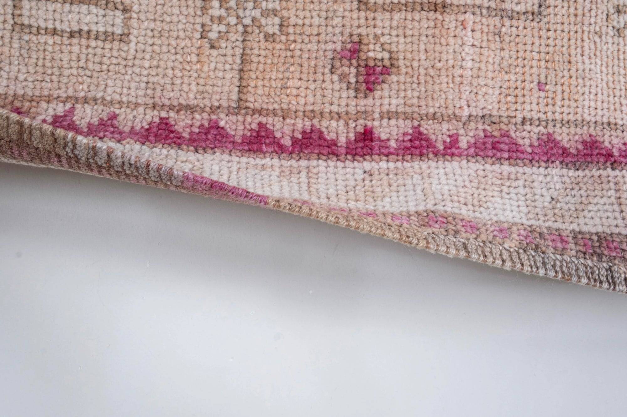 Vintage Turkish hallway rug 82x350 cm