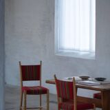 Danish Mid-Century Modern, Set of 6 Oak Dining Chairs, Henning Kjærnulf, 1960s