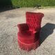 Antique toad armchair