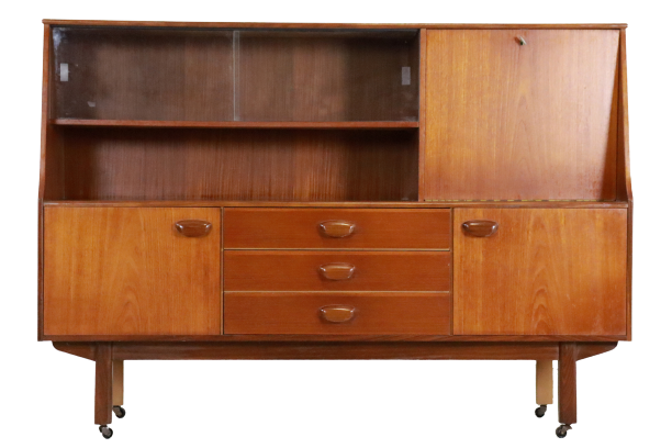 Vintage highboard cabinet ́Fradley ́ Danish design