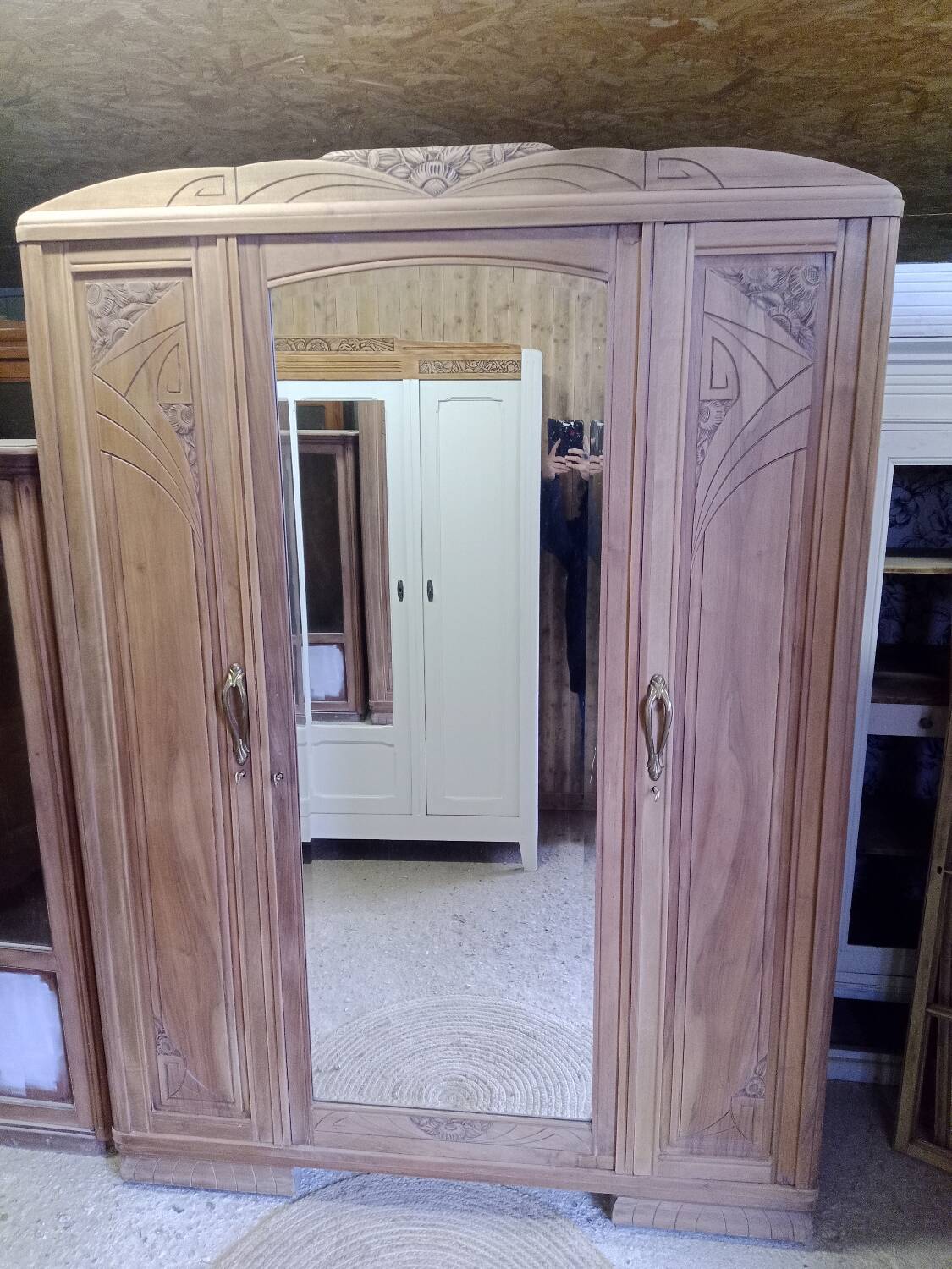 Art deco wardrobe