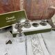 Coffret Christofle 4 salerons argent massif