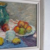 Vintage still life oil painting | Leonid Moshenkov | 1980s