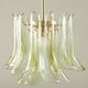 La Murrina brass and Murano glass chandelier, 1970s