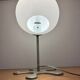 Lampe de table "Coco" design Aldo Cibic édition Foscarini - Métal gris & ve