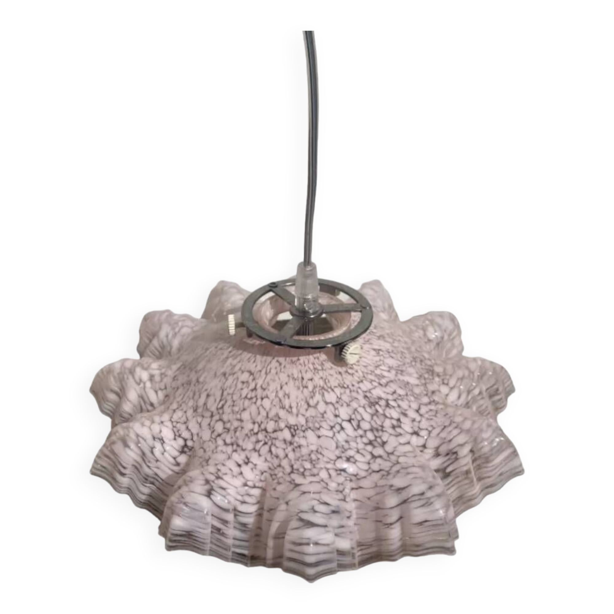 Clichy glass pendant light / lampshade