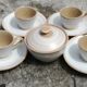 12 cups sous-cups and sugar-stoneware "Nederville"