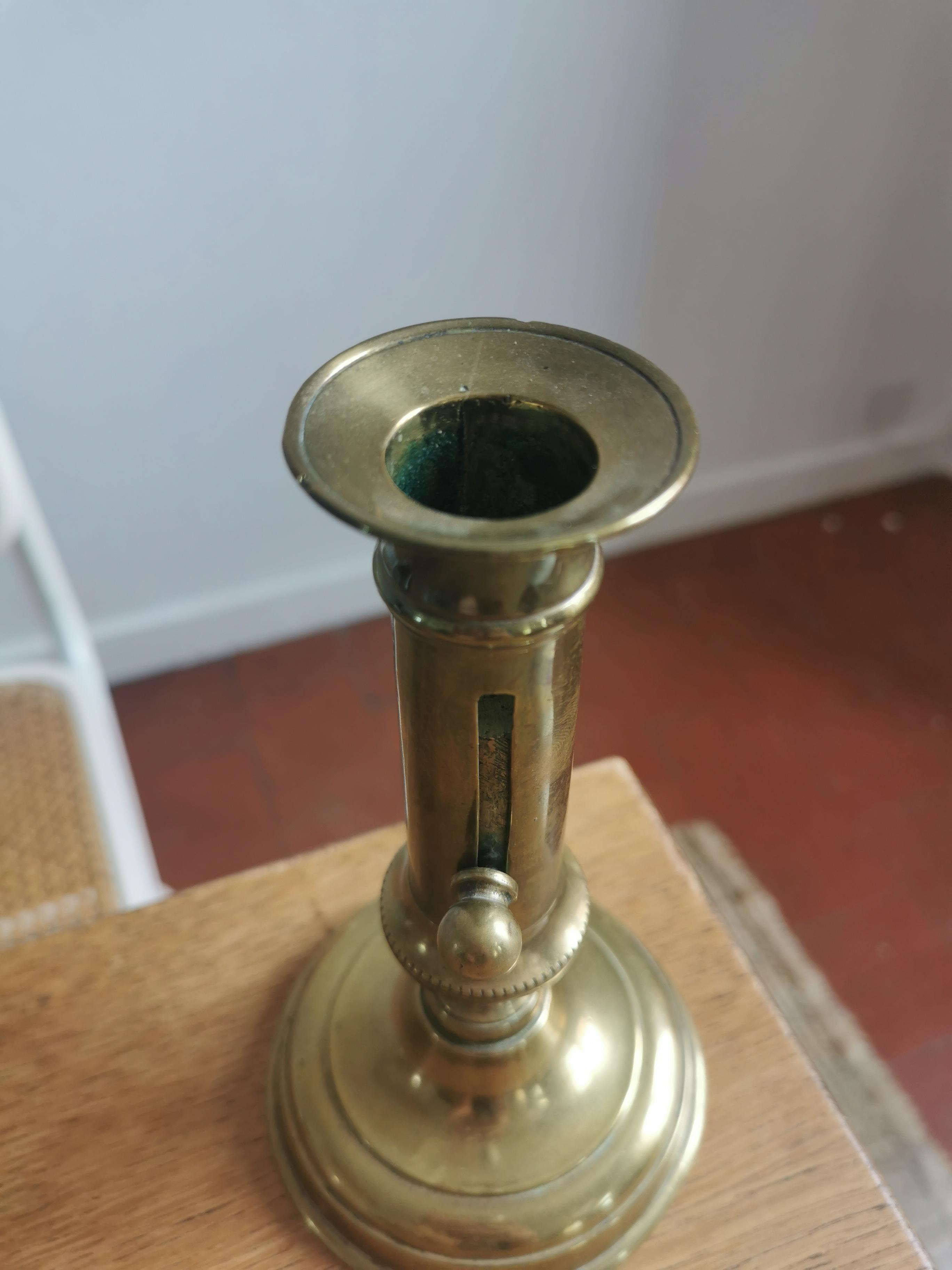 Brass candlestick