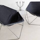 Set of 2 'Penta' Chairs by Jean-Paul Barry & Kim Moltzer for Bofinger 1960's