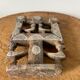 Stone candle holder