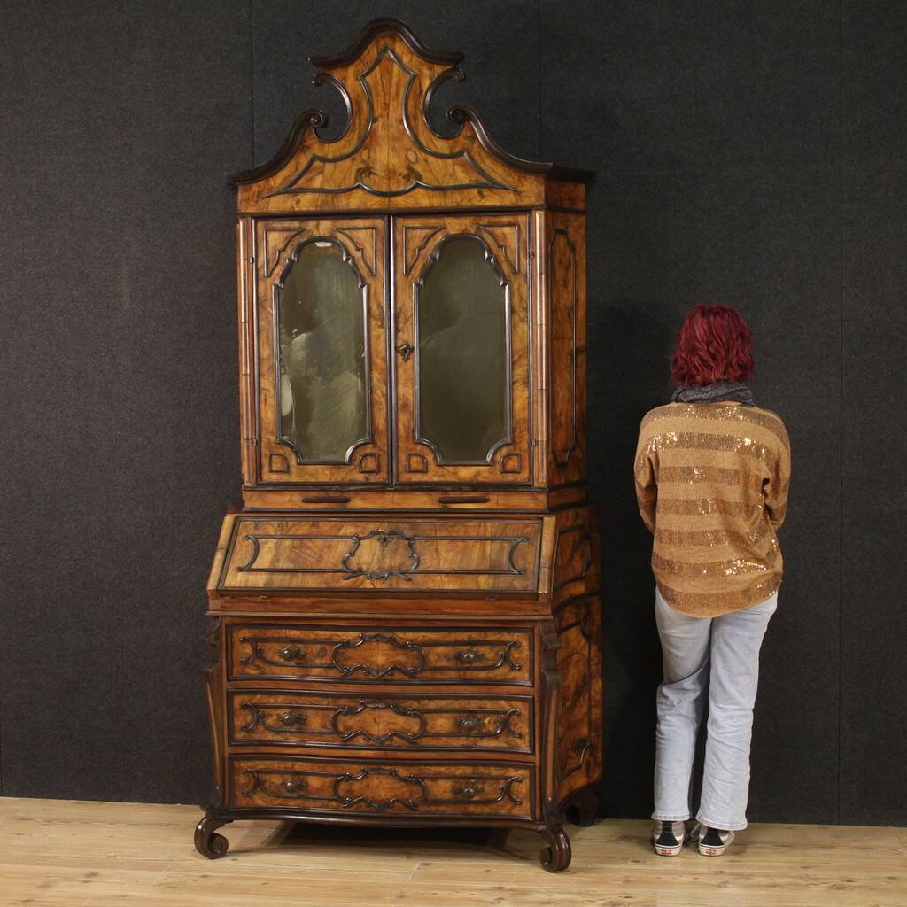 Great Lombard trumeau in wood from 20th century
