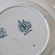 Dessert plates x9, iron earth, Estival model by Saint Amand