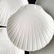 5 scallop shell-shaped plates in Limoges porcelain