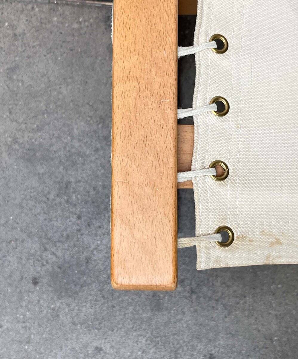 Mid-century Norwegian Siesta pouf in nubuck leather by Ingmar Relling for Westnofa, 1960s.