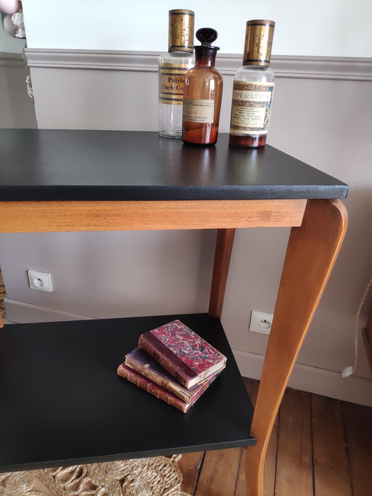 Vintage art deco roulette table