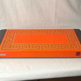 Vintage orange underplate 70s