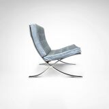 Barcelona lounge chair MR90 by Mies van der Rohe for Knoll 1980s