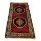Vintage turkish pastel rug ,  97 x 52 cm
