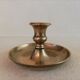 Brass hand candle holder