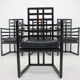 Set of Four Josef Hoffmann Armloffel Chairs Made By Wittmann,Austria